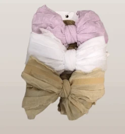 Annie & Charles® Baby Haarband Set Mit Schleife DEBBIE