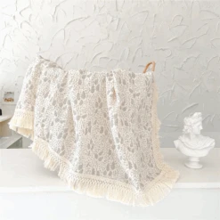 Annie & Charles® Gemusterte Musselin-Decke -Annie & Charles 11 45d2cccf ff91 4b81 a59d 76995c836198