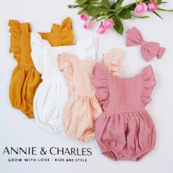 Annie & Charles® Baby Bloomer Mit Haarband Bio-Baumwolle -Annie & Charles 16 412ca369 ac6b 4034 98fc 9b2e4e788fa5 Photoroom
