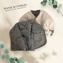 Annie & Charles® Flauschige Wende Jacke