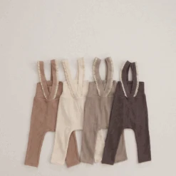 Annie & Charles® Leggings Mit Hosenträger Und Rüschen