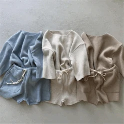 Annie & Charles® Premium Zweiteiler Aus Waffelpique