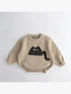 Annie & Charles® Gestrickter Pullover ANIMAL -Annie & Charles 20a973555a6bc63c645e7488067be62debfd99dcedbdbc353181658f4267ce64