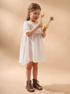 Annie & Charles® Kleid Aus Bio-Musselin SOFIE