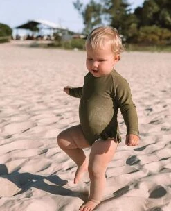 Annie & Charles® Langärmeliger Badeanzug -Annie & Charles 71oDCrlPswL. AC UL1500