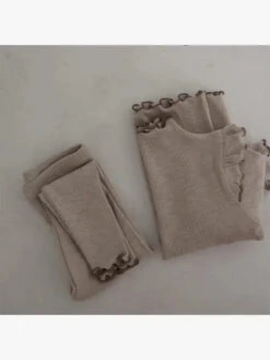 Annie & Charles® Mädchenset Aus Baumwolle Mit Rüschen ANNA