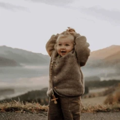 Annie & Charles® Kinder Jacke Aus Wolle