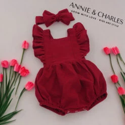 Annie & Charles® Baby Bloomer Mit Haarband Bio-Baumwolle -Annie & Charles 8 d63ac8f5 9390 4fad 9e5c 030c4084c9ed Photoroom