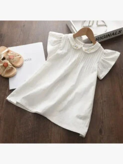 Annie & Charles® Baumwolle Kleid Mit Kragen NORA