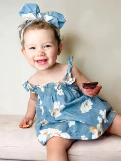 Annie & Charles® Sommer Kleid Mit Höschen Set FLOWERS