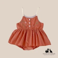 Annie & Charles® Musselin Bloomer-Kleid SPRING