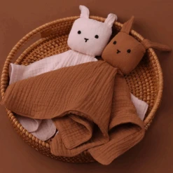 Annie & Charles® Hasen Schnuffeltuch Aus Bio-Baumwolle