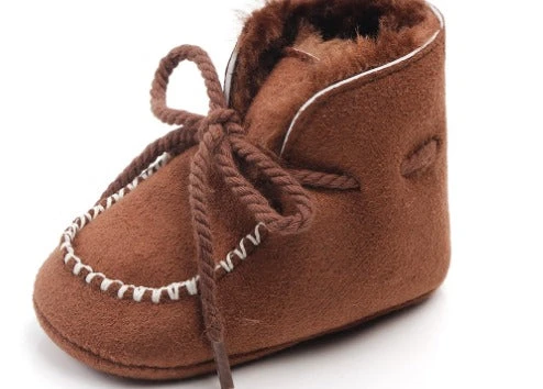 Annie & Charles® Lammfell Baby Schuhe 1 Annie & Charles® Lammfell Baby Schuhe