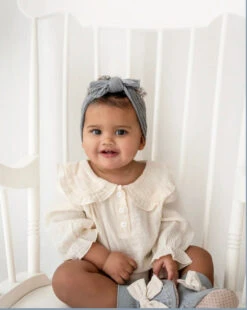 Annie & Charles® Leinen Bloomer Mit Kragen