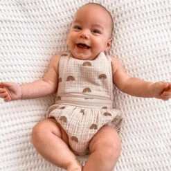 Annie & Charles® Regenbogen Einteiler Aus Bio-Baumwolle